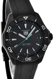 TAG Heuer Aquaracer WBP1112.FT6199 40mm Black DLC Black