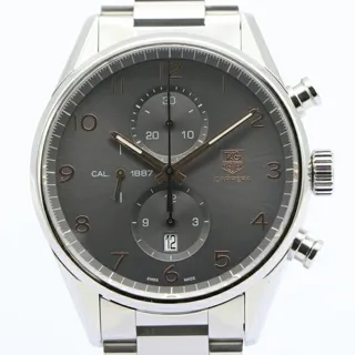 TAG Heuer Carrera Calibre 1887 CAR2013-0 43mm Stainless steel Gray