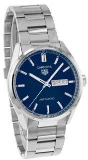 TAG Heuer Carrera Calibre 5 WBN2012.BA0640 Stainless steel Blue