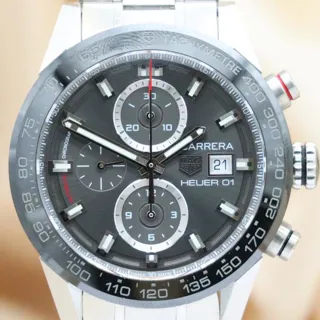 TAG Heuer Carrera Calibre HEUER 01 CAR201W 43mm Ceramic Gray