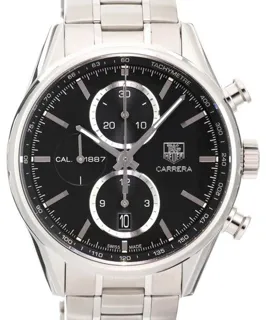 TAG Heuer Carrera CAR2110.BA0724 41mm Stainless steel Black