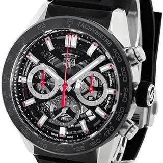 TAG Heuer Carrera CBG2010.FT6143 43mm Ceramic and Stainless steel Skeletonized