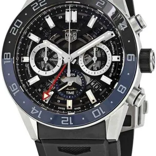 TAG Heuer Carrera CBG2A1Z.FT6157 45mm Ceramic and Stainless steel Black