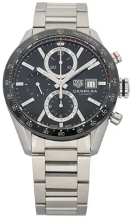 TAG Heuer Carrera CBM2110-0 41mm Stainless steel Black