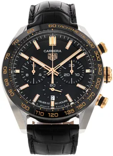 TAG Heuer Carrera CBN2A5A.FC6481 Ceramic and Yellow gold and Stainless steel Black