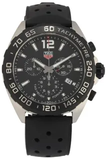 TAG Heuer Formula 1 CAZ1010 43mm Stainless steel Black