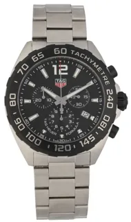 TAG Heuer Formula 1 CAZ1010 43mm Stainless steel Black