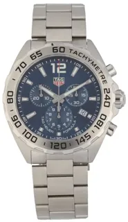 TAG Heuer Formula 1 CAZ101K 43mm Stainless steel Blue