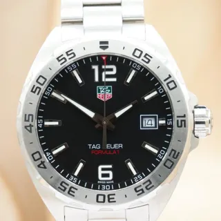 TAG Heuer Formula 1 WAZ1112 41mm Stainless steel Black