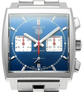 TAG Heuer Monaco CBL2111.BA0644 39mm Stainless steel Blue