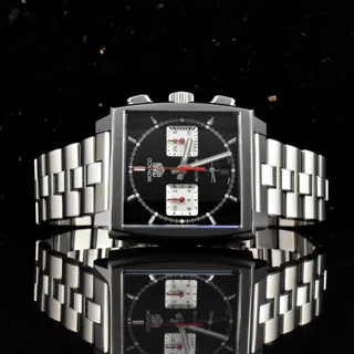 TAG Heuer Monaco CBL2113.BA0644 39mm Stainless steel Black