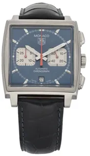 TAG Heuer Monaco CW2113-0 38mm Stainless steel Blue