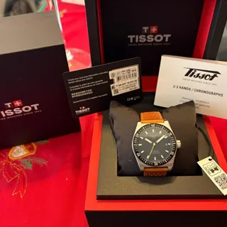 Tissot PR516 T1494071105100 38mm Stainless steel Black