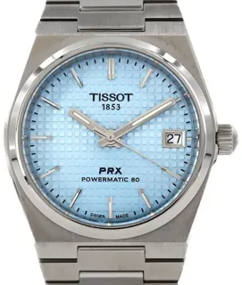 Tissot T-Classic T137.207.11.351.00 35mm Stainless steel Ice blue