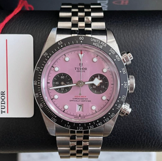 Tudor Heritage M79360N-0019 41mm Stainless steel Pink