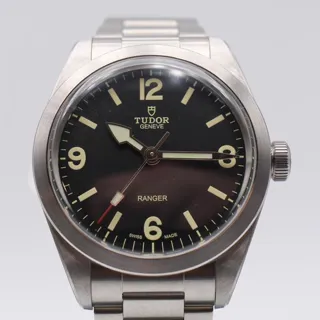 Tudor Ranger M79950-0001 39mm Stainless steel Black