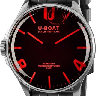 U-Boat Darkmoon 8465/B 44mm Stainless steel Black