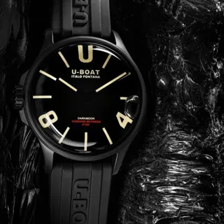 U-Boat Darkmoon 9019/A 40mm Stainless steel Black