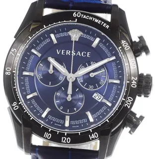 Versace VEDB00418 44mm Stainless steel Blue