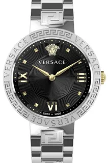 Versace VE2K00521 36mm Stainless steel Black