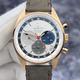 Zenith Chronomaster Original 18.3200.3600/69.C901 38mm Rose gold Silver