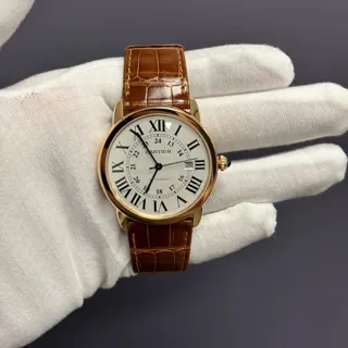 Cartier Ronde Solo de Cartier Rose gold Silvered