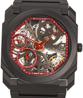 Bulgari Octo Finissimo Skeleton 103527 40mm Ceramic Skeletonized