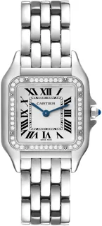 Cartier Panther W4PN0008 27mm Stainless steel Silver