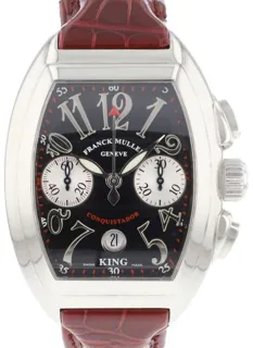 Franck Muller Conquistador 8005 CC 39mm Stainless steel Black