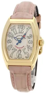 Franck Muller Conquistador 8005 L SC 27.5mm Yellow gold Golden