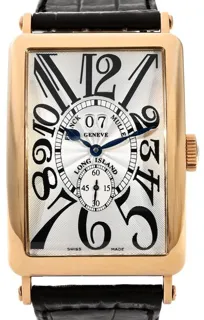 Franck Muller Long Island 1200 S6 GG 45mm Rose gold Silver