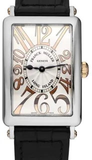 Franck Muller Long Island 952 QZ REL ST G 25mm Yellow gold and Stainless steel Silver