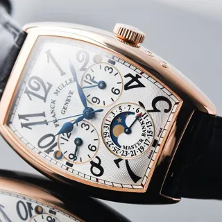 Franck Muller Master Banker 6850 MB L DT 47mm Rose gold White