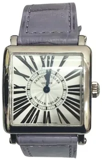 Franck Muller Master Square 6002 S QZ WG 26.4mm White gold White