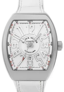 Franck Muller Vanguard V 41 SC DT 41mm Stainless steel White