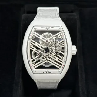 Franck Muller Vanguard V45 S6 SQT TT 45mm Titanium Skeletonized