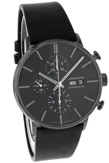 Junghans Form A Chronoscope 27437102 Stainless steel Black