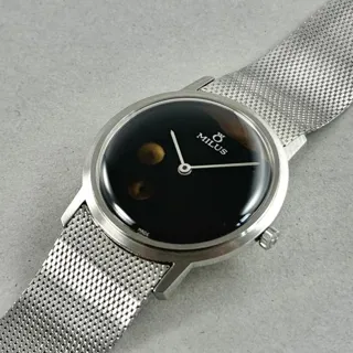 Milus 32mm Stainless steel Black