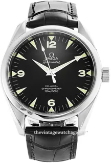 Omega Railmaster 2803.52.37 Stainless steel Black