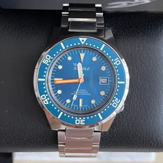 Squale 1521COSOCN.SQ20B 42mm Stainless steel Blue