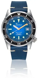 Squale 1521PROFD.PB 42mm Stainless steel Blue