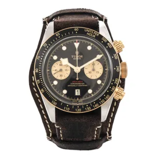 Tudor Black Bay Chronograph 79363N 41mm Stainless steel and 18k yellow gold Black