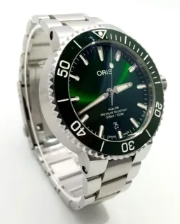 Oris Aquis Divers Stainless steel Green