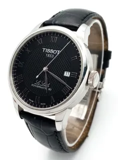 Tissot Le Locle 40mm Stainless steel Black