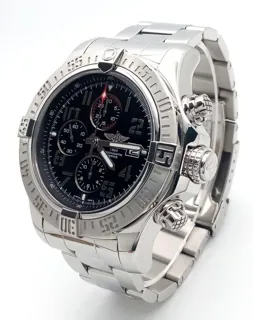 Breitling Super Avenger II 48mm Stainless steel Black