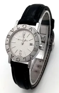 Bulgari 27mm Stainless steel White