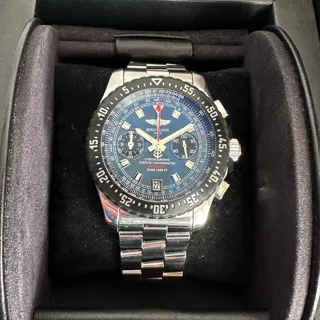 Breitling Skyracer A27364 43.5mm Steel Blue