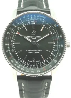 Breitling Navitimer A17326 Stainless steel Green