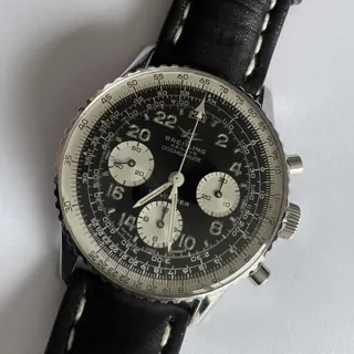 Breitling Navitimer Cosmonaute 809 41mm Stainless steel Black