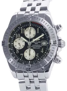 Breitling Chronomat Evolution A13356/A156B21PA 43.7mm Stainless steel Black